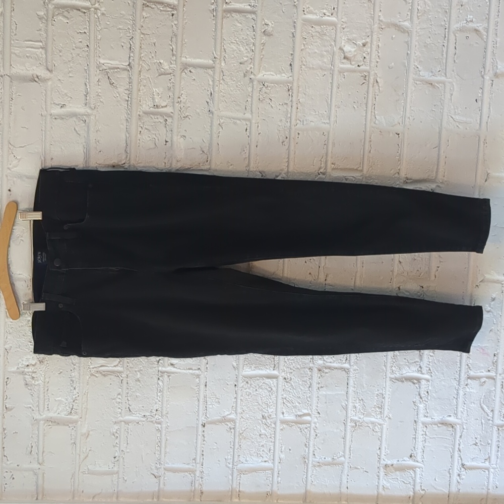 J Crew HIgh-Rise Black Skinny Jeans
